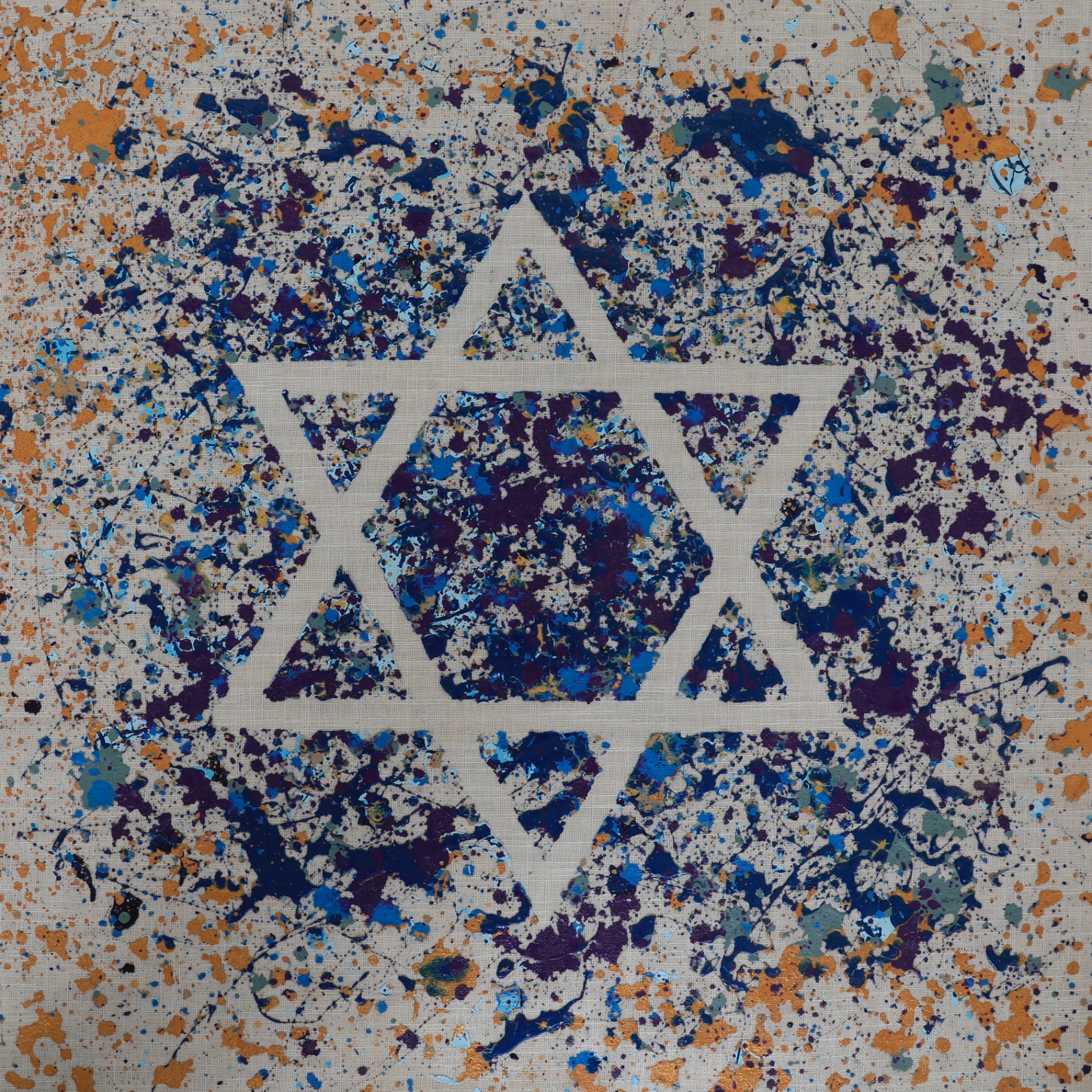 Star of David — Indigo